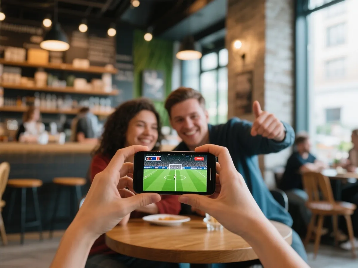 手机观赛使用场景